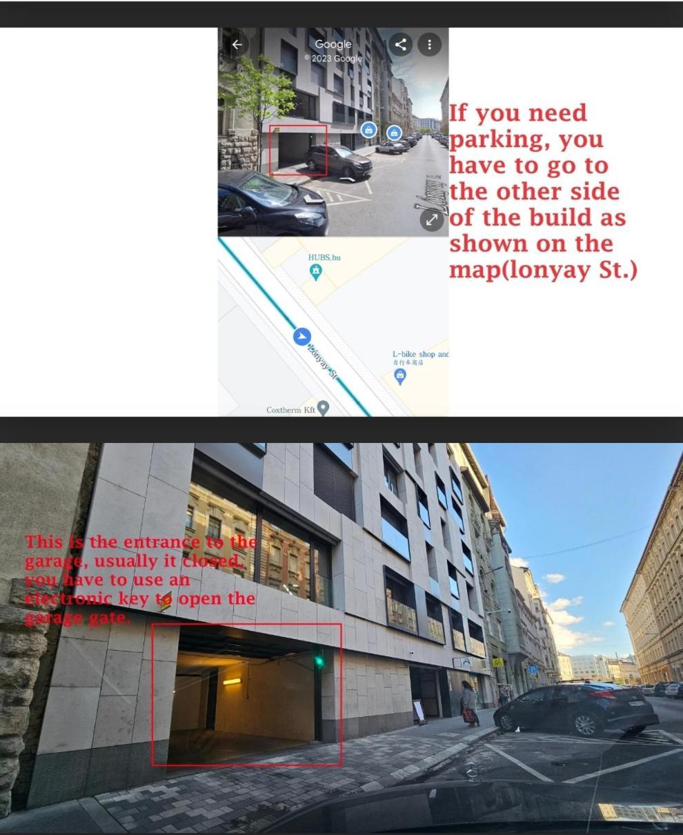 Dn Raday U 57 Lejlighed Budapest Eksteriør billede